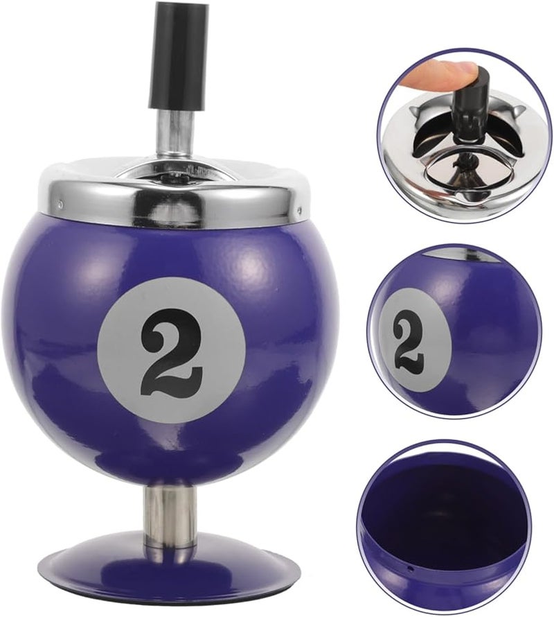 منفضة سجائر أوتوماتيكية مقاومة للرياح بدون دخان بسطح مصقول للاستخدام المنزلي والمكتبي في الداخل والخارج - Image 4